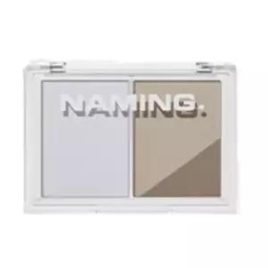 네이밍 플러피 볼륨 무광 쉐딩 듀오 클리어 쿨 그레이 BNA