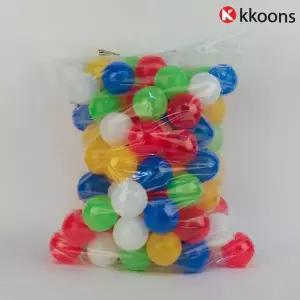 유아 볼풀공 100p 85mm 놀이방 볼하우스 감각발달 놀이 대형 컬러풀 안전 공