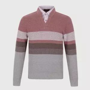 [롯데백화점]인디안 한기장 이중에리 니트 MITBP5SC42123