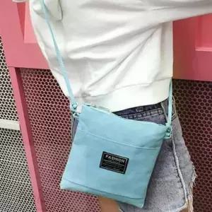 ( )호이 캔버스 크로스백 스카이 여자크로스가방 미니핸드폰가방 크로스가방