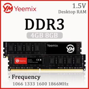 이믹스 DDR3 4GB 8GB 1066 1333 1600 1866MHz PC3-8500 U-DIMM 1.5V 데스크탑 메모리 램