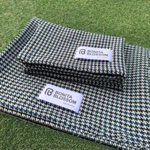 보니타블라썸 무릎담요 블랭킷 겨울 차량 사무실 방한 카페 항공 하운드체크