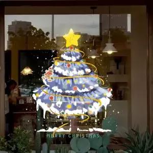 픽유아 11번가 정전기 트리 창문 야외 유리 장식 스티커