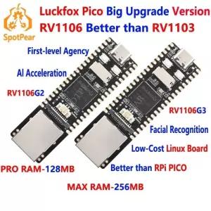 =Luckfox Pico Pro Max Linux RV1106 Rockchip AI 보드 ARM Cortex-A7/RISC-V는 Raspberry Pi Pico보다 우