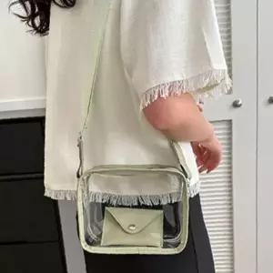 (색상 핑크)가벼운 투명 물놀이 1P 비치백 파우치 가방