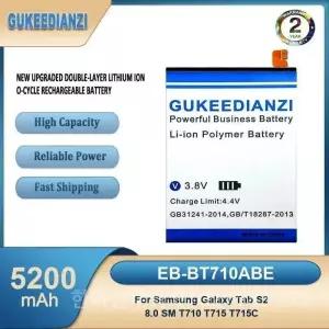 탭 S2 8.0 SM T710 T715 T715C EB-BT710ABE용 5200mAh 태블릿 배터리