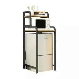 미니냉장고수납장 선반 쌀통 정리 랙 다이 장 오븐