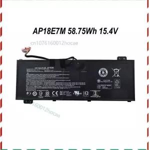 호환 Acer Swift 3X SF314-510G SFX14-51G SFX16-51G 고속 용 새 배터리 AP18E7M 58.75Wh