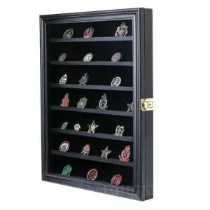 메달 장식장 보관함 코인 동전 사진 원목 진열액자