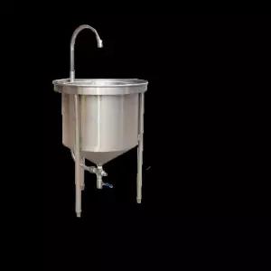 쌀씻는 도구 쌀씻는기계 야채세척 누룽지 쌀세척기 대형 스테인레스 세미기 50KG