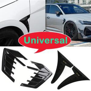 3D 자동차 차량용 호환 사이드 에어 플로우 날개 벤트 장식 스티커  대한 범용 호환 공기 배출구 프레임 데