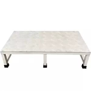 대형 스테인레스 발판 선반 작업대 사다리 다이 낮은 식당 창고