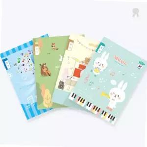 음악 수업용 오선지 노트 악보 그리기 학습장 학생 필기구 학교 준비물 교육 문구