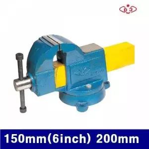 BS (화물착불)대원정밀 5460331 탁상바이스 150mm(6Inch) 200mm 585x240mm (1EA)