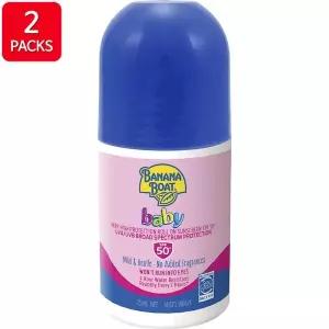 SPF50+ Baby Sunscreen Roll On 바나나보트 아기 베이비 썬스크린 롤온 75ml 2팩