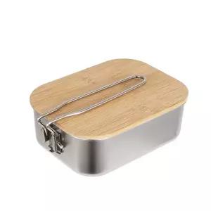 도시락 도마 겸용 1인 캠핑 스텐냄비 낚시 휴대용 다용도