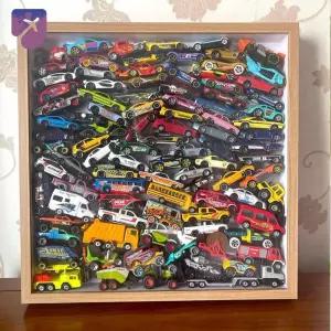 액자 디피 장난감자동차 프레임 미니카 피규어 보관