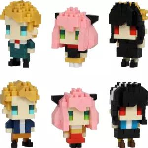 나노블록 - 스파이 x 패밀리 구색 1 (블라인드 박스 완성 세트) 미니나노 시리즈 빌드 키트