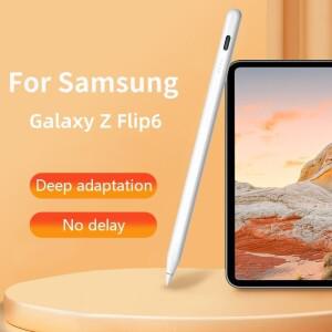 삼성 갤럭시 Z 플립 6 터치 스크린 펜 스타일러스 연결 쓰기 커패시터 용