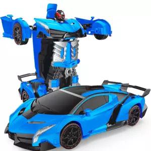 슈퍼카 6세대 변신로봇 무선 모션인식 조정 선물용 RC자동차