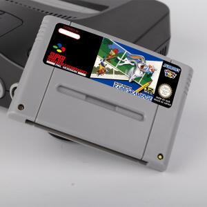 버그 버니용 - 미국 NTSC EUR PAL 버전 SNES 비디오 게임 콘솔용 Rabbit Rampage 16비트 카드