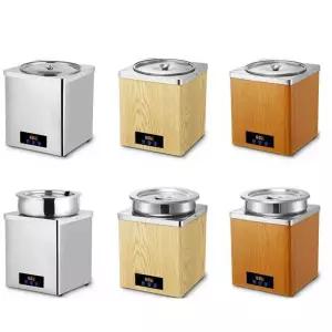 초밥 밥통 보온 워머 온도 조절 일식 인본식 오마카세 1. 스테인리스 3L 노치 없음