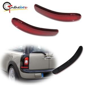 2008 2014 BMW 호환 미니 소형 쿠퍼 터보 클럽맨 R55 레드 렌즈 리어 범퍼 리플렉터 라이트 좌우 275466603