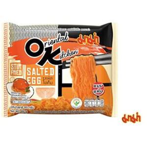 인스턴트 라면 오리엔탈 키친 (MAMA OK) 볶음 소금 계란 맛 / 태국 제품 2.99온스 세트 2개, 2.99온스 세트 2개