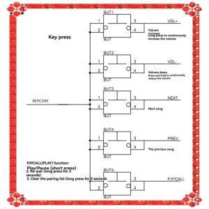 24시간  QCC5125 Bluetooth 5.1 LDAC 무손실 APTX/APTXLL/APTXHD 스테레오 오디오 모듈 DC 3.6- 5.5V 아날