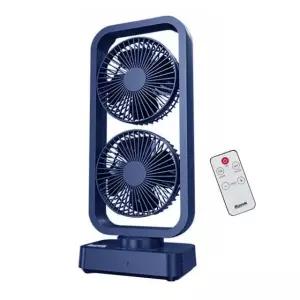 루베크007 리모컨 듀얼팬 양날개 선풍기 USB충전식
