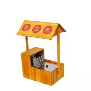 프리미엄 업소용 오뎅 기계 전기 냄비 분리형 푸드트럭 9칸 목조