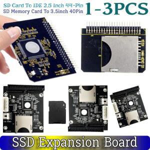 IDE 2.5 인치 44 핀 전송 카드 어댑터에 SD 노트북 PC 용 확장 보드