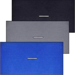 무케렌 3종 센터 컷 골프 타월 16인치 x 40인치 마이크로파이버 와플 텍스처와 슬릿 홀이 있는 클럽 위의