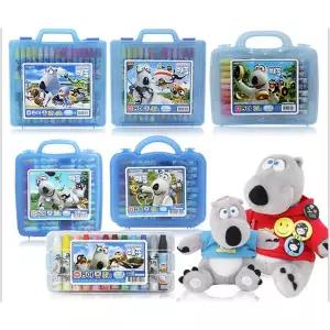 꾹상점2  미술놀이 크레파스 유치원 빼꼼 크레용 동아 36색 1P