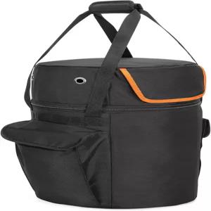 삼듀 20파운드 프로판 탱크백 탁상용 기능이 있는 야외용 가스 탱크 커버 및 포켓 2개 여행 캠핑용 실린더