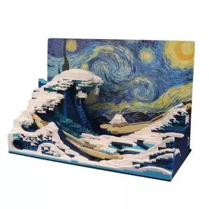 세계 유명 나노블럭 가나가와 아이디어 제품 해변 시리즈