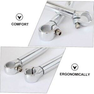 밀리스텐 자전거 도로 산악 바이스 편안한 받침대 쇼파 자전거에 부핸들바 핸들바 디자인 그립 알루미늄 인체공학적 적합한