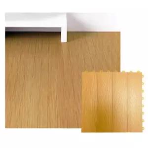 방수 간편시공 욕실데크 나무색 조립식깔판 마루바닥 건식 타일