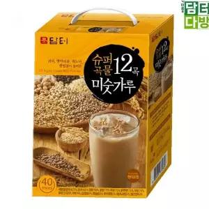 곡물 가루 음료 40개입 간편 영양 식사대용 아침 미숫가루 고소한 곡물차 티타임