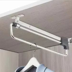 [생활] 슬라이딩 옷걸이 행거 옷장 레일 드레스룸 정리 일반