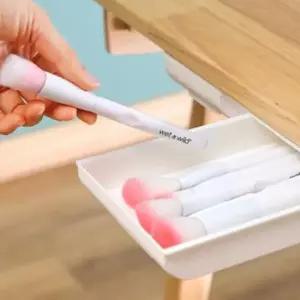 [생활] 슬라이딩 책상 밑 붙이는 부착식 접착식 소품 수납 정리 틈새 히든 미니 서랍 대형 M10569