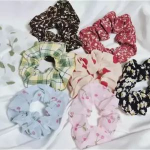 데일리 플라워 스크런치 곱창 머리끈 무료배송