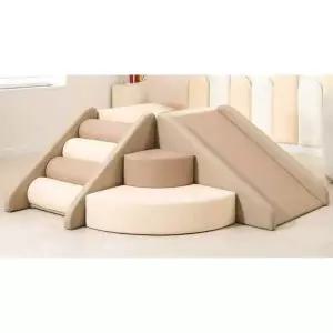 소프트 미끄럼틀 세트 존 참고 실내 놀이터 클라이밍