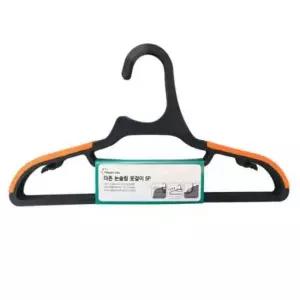 논슬립 옷걸이 5P 블랙 튼튼한옷걸이 남성옷걸이 여자옷걸이