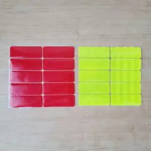 안전 반사 스티커 10매 반사판 리플렉터 MM-50114 eBC3+9bbz