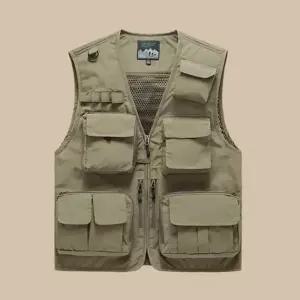 민물낚시조끼 조끼 포켓 바다낚시조끼