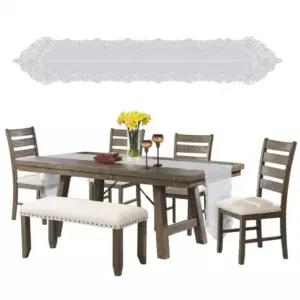 러너 멜로망스 레이스 식탁매트 런너 테이블매트 220c Ngy8+4dOq