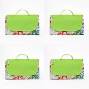 피크닉 꽃잎 돗자리 145cmx180cm 라이트그린 감성돗자리 방수매트