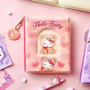 [문구/오피스] 헬로키티 2단 콜렉트북-하트베어 브라운