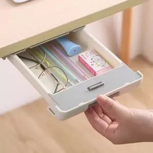책상 밑 수납 슬라이딩 틈새 미니 서랍